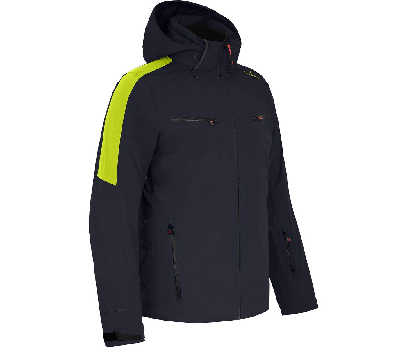 Bergson Outdoorjacke MEELS Light Herren Skijacke & Outdoorjacke, unwattiert, voll elastisch, 20000 mm von Bergson