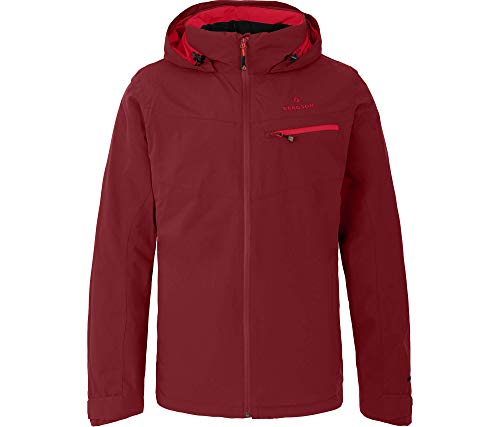 Bergson TALLMOS Thermo | Herren Regenjacke, leicht wattiert, 20000 mm Wassersäule, Sun Dried Tomato [109], 46 - Herren von Bergson