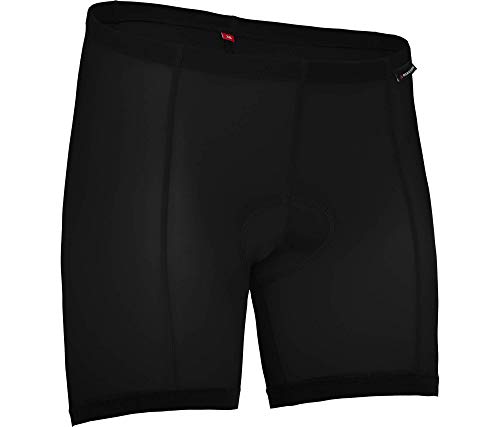 Bergson VANI | Damen Fahrrad-Unterhose (mit Sitzpolster), komfortabel, Tight, Black [900], 44 - Damen von Bergson