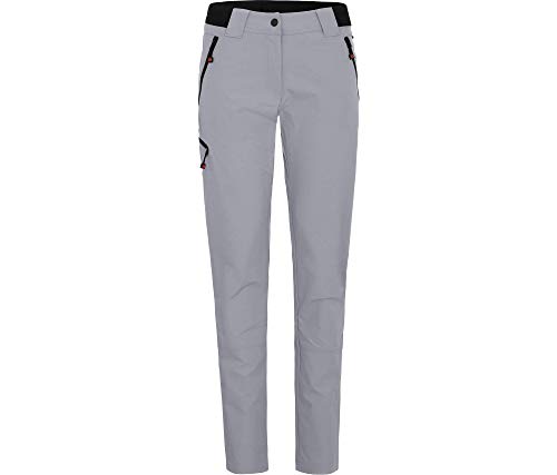 Bergson VIDAA Comfort (Slim) | Damen Wanderhose, leicht, strapazierfähig, Sleet [905], 38 - Damen von Bergson