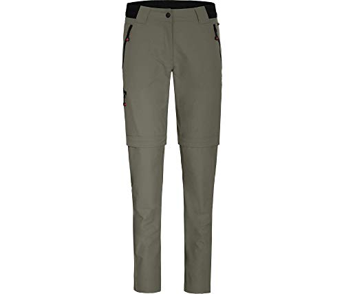 Bergson VIDAA Comfort Zipp Off (Slim) | Damen Wanderhose, leicht strapazierfähig, Dusty Olive [274], 21 - Damen von Bergson