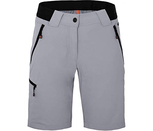 Bergson VIDAA Comfort Bermuda | Damen Wandershorts, leicht, strapazierfähig, Sleet [905], 42 - Damen von Bergson