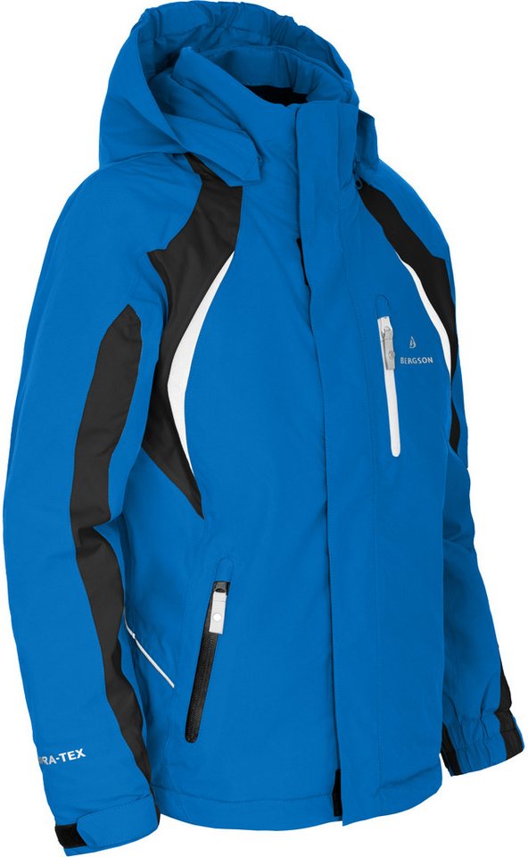 Bergson Skijacke JENS Kinder Skijacke, perfekt für junge Wintersportler, Normalgrößen, blau Bergson Skijacke JENS Kinder Skijacke, perfekt für junge Wintersportler, Normalgrößen, blau von Bergson