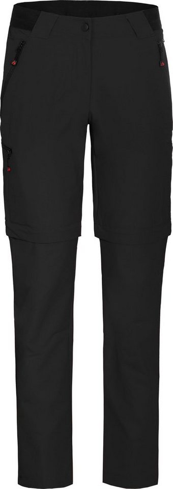 Bergson Outdoorhose VIDAA COMFORT Zipp-Off Damen Wanderhose, leicht, strapazierfähig, Kurzgrößen, schwarz Bergson Outdoorhose VIDAA COMFORT Zipp-Off Damen Wanderhose, leicht, strapazierfähig, Kurzgrößen, schwarz von Bergson