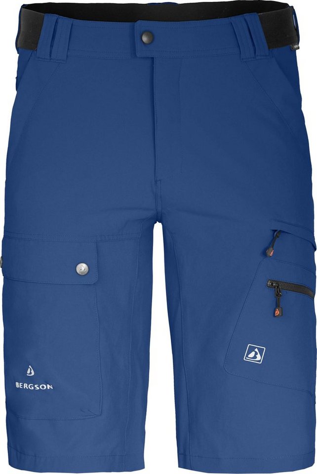 Outdoorhose FROSLEV Bermuda Herren Wandershorts, recycelt, elastisch, 8 Taschen, Normalgrößen von Bergson