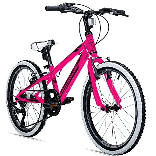 Bergsteiger Kansas 20, 24 Zoll Kinderfahrrad, geeignet für 6, 7, 8, 9, 10, 11 Jahre, Shimano 6 Gang-Schaltung, Mountainbike mit Weißwandbereifung, Jungen-Fahrrad, Mädchen-Fahrrad Bergsteiger Kansas 20, 24 Zoll Kinderfahrrad, geeignet für 6, 7, 8, 9, 10, 11 Jahre, Shimano 6 Gang-Schaltung, Mountainbike mit Weißwandbereifung, Jungen-Fahrrad, Mädchen-Fahrrad von Bergsteiger