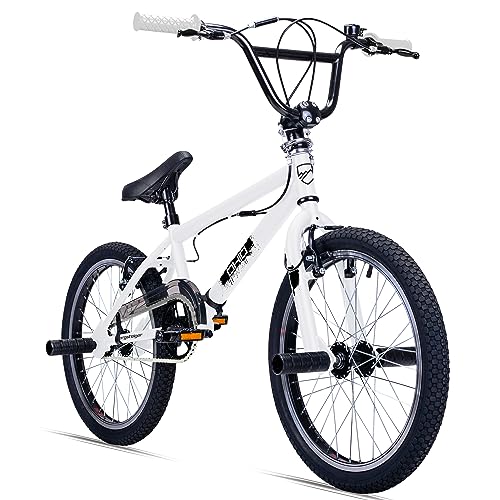 Bergsteiger Ohio 20 Zoll BMX, 360° Rotor-System, Freestyle, 4 Stahl Pegs, Kettenschutz, Freilauf von Bergsteiger