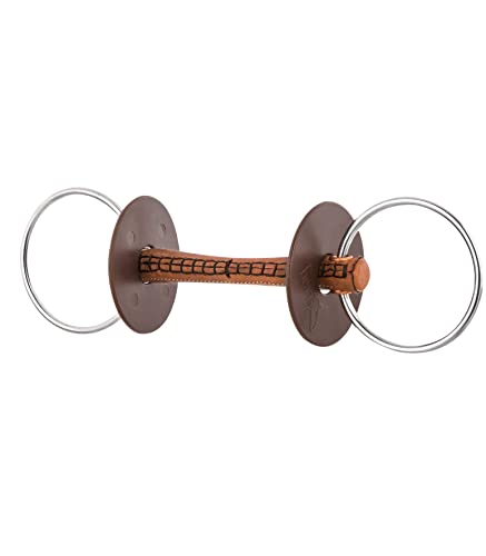 Wassertrense mit Lederstange, Ring 7,5cm Wassertrense mit Lederstange, Ring 7,5cm von beris