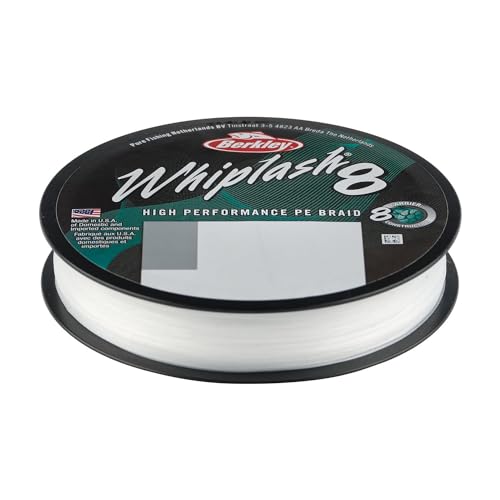 BERKLEY Whiplash 8 Geflochtene Schnur, kristall, 0.06mm | 10.7kg | 23lb | 330yd BERKLEY Whiplash 8 Geflochtene Schnur, kristall, 0.06mm | 10.7kg | 23lb | 330yd von Berkley
