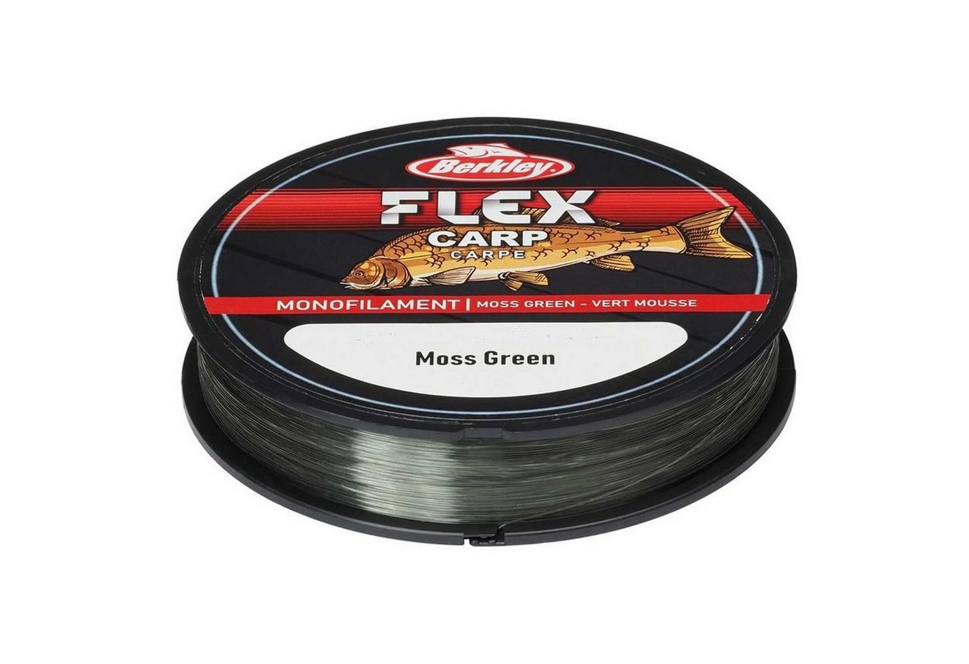Berkley Angelschnur, 300 m Länge, Berkley Flex Carp 300m 0,35mm MossGreen Monofile Angelschnur Berkley Angelschnur, 300 m Länge, Berkley Flex Carp 300m 0,35mm MossGreen Monofile Angelschnur von Berkley