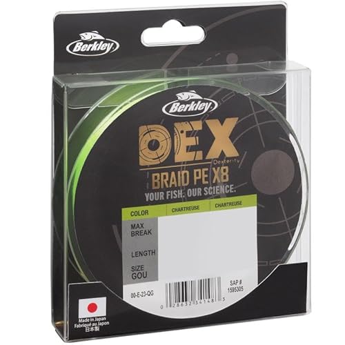 Berkley Berkley Dex X8 Pe .06Mm 150M 5.4Kg Char Berkley Berkley Dex X8 Pe .06Mm 150M 5.4Kg Char von Berkley