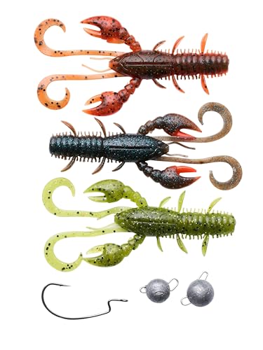 Berkley Fishing Pack Alles, was Sie brauchen um den super-effektiven Egerköder-Angelstil auszuprobieren, einschließlich Gewichte, Haken und Köder, perfekt zum Fangen von Barsch, Hecht, Zander und mehr von Berkley