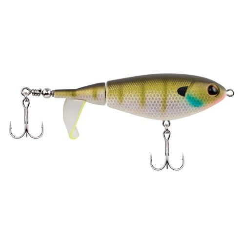 Berkley Choppo Topwater Angelköder - einfach zu verwendender Prop-Köder für Barsche und Raubfische, erzeugt maximale Oberflächenstörung und Geräusche - 10,5cm / MF Bluegill von Berkley