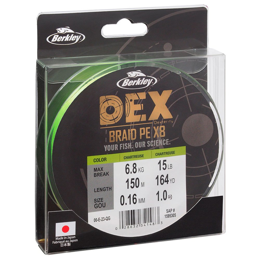 Berkley Dex X8 150 M Braided Line Durchsichtig 0.140 mm Berkley Dex X8 150 M Braided Line Durchsichtig 0.140 mm von Berkley