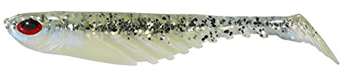 Berkley Esche Artificiali da Pesca Spinning New Powerbait Ripple Shad Bulk 9 cm Silver Magic Trota Spigola von Berkley