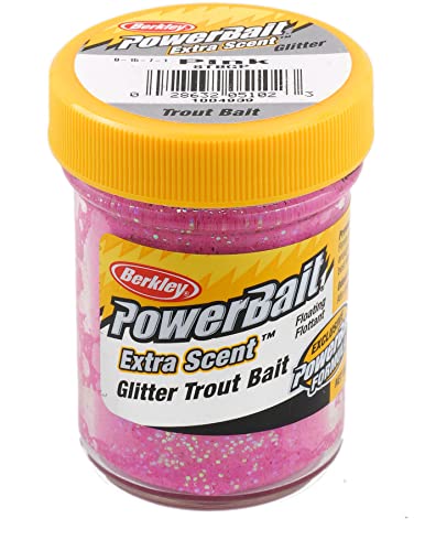Berkley Herren PowerBait Glitter Forellenteig, Pink, Select Troutbait Berkley Herren PowerBait Glitter Forellenteig, Pink, Select Troutbait von Berkley