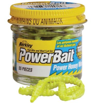 Berkley Power HONEY WORMS Yellow von Berkley