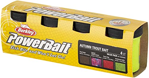 Berkley PowerBait Multi-Pack – Herbst – 4 Stuks Berkley PowerBait Multi-Pack – Herbst – 4 Stuks von Berkley