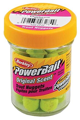 Berkley PowerBait Power Nuggets Teigköder, Chartreuse von Berkley