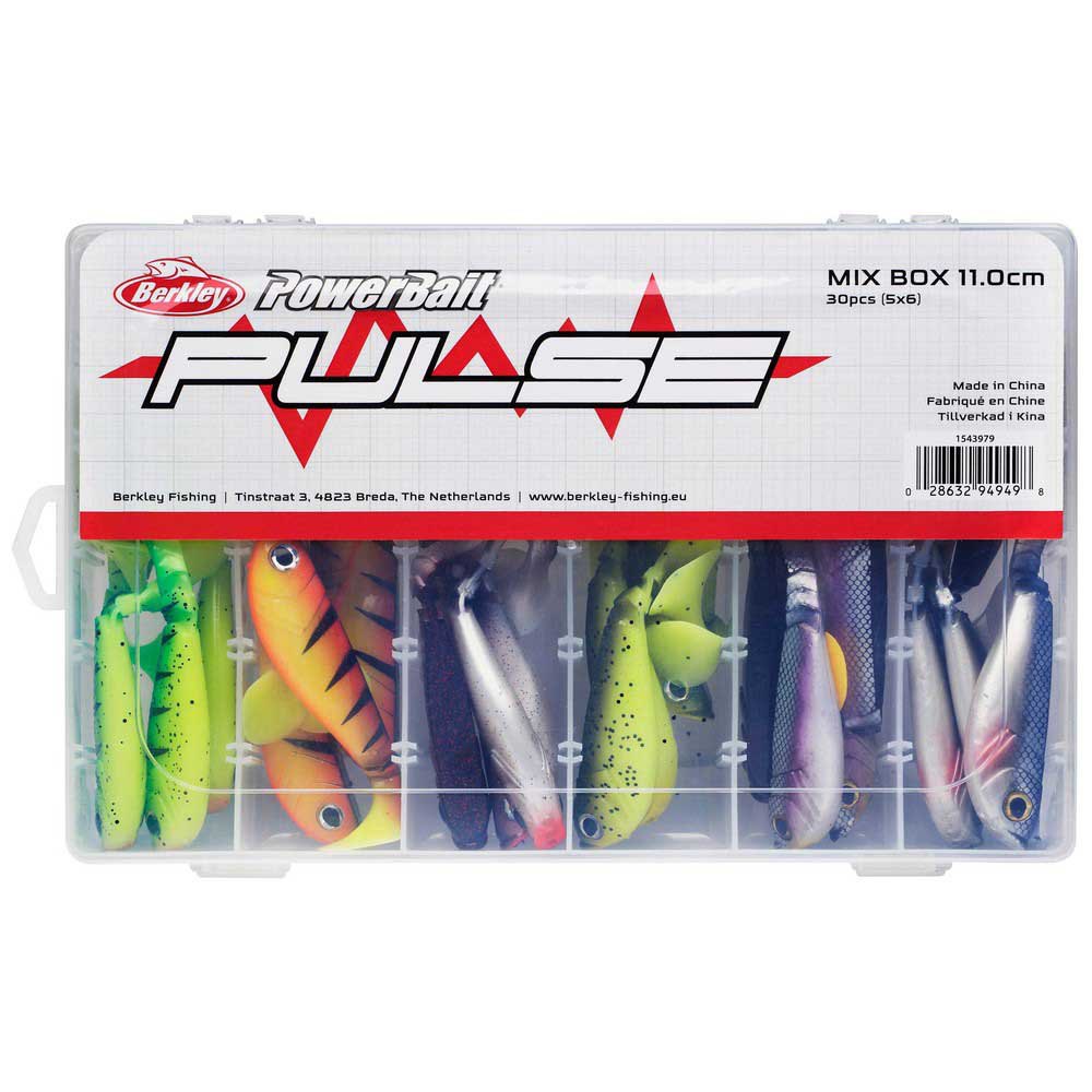 Berkley Pulse Shad Mix Box Soft Lure 110 Mm 30 Units Mehrfarbig Berkley Pulse Shad Mix Box Soft Lure 110 Mm 30 Units Mehrfarbig von Berkley