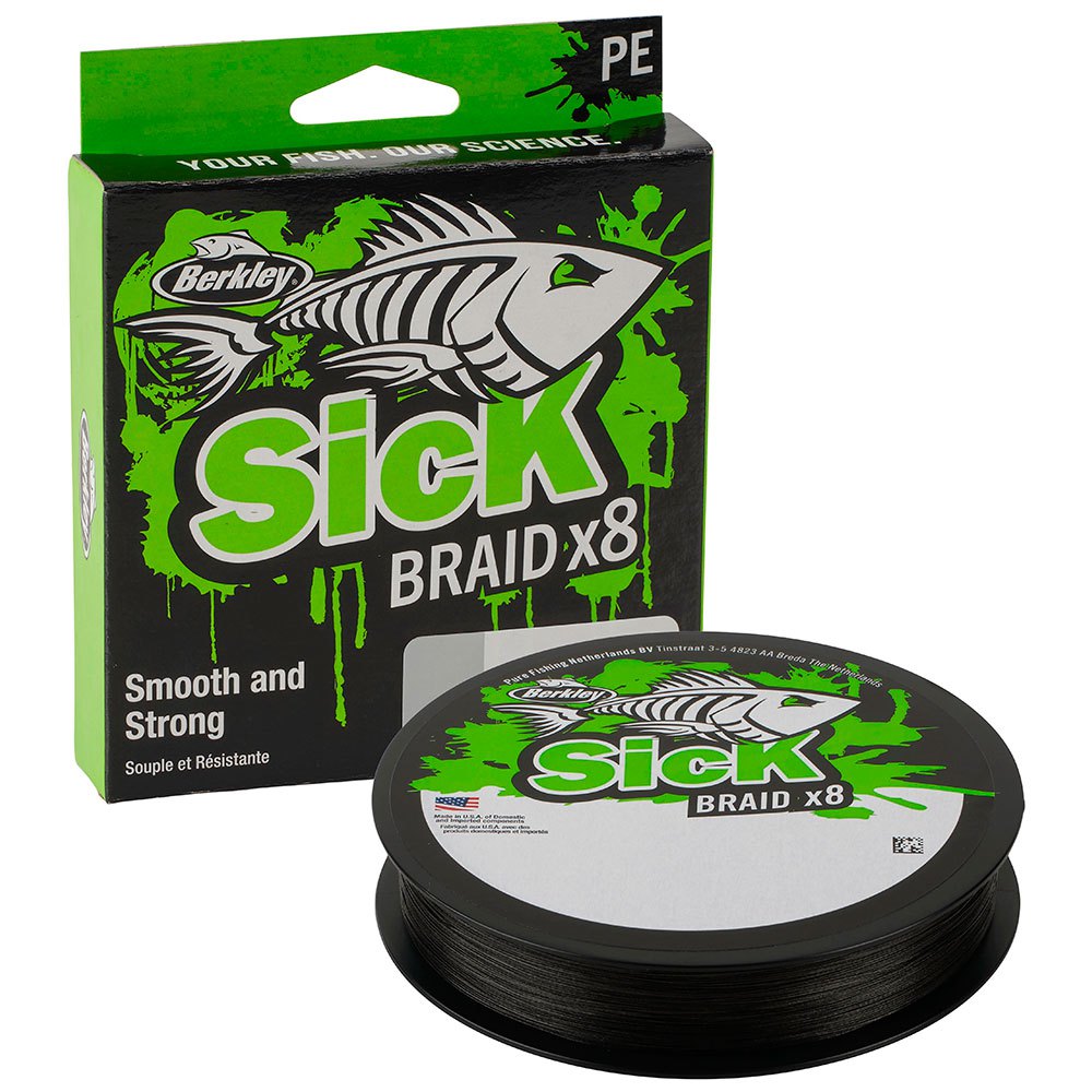 Berkley Sick 150 M Braided Line Grün 0.060 mm von Berkley