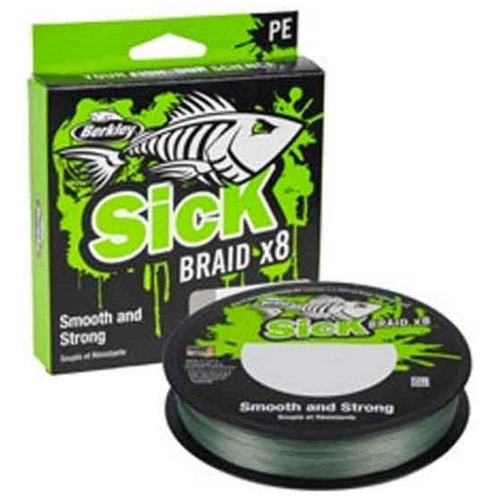 Berkley Sick 150 M Braided Line Silber 0.140 mm von Berkley