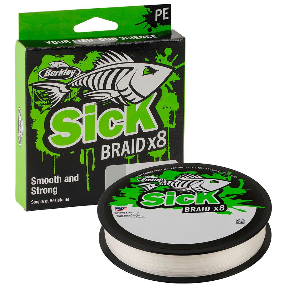 Berkley Sick 150 M Braided Line Grün 0.290 mm von Berkley