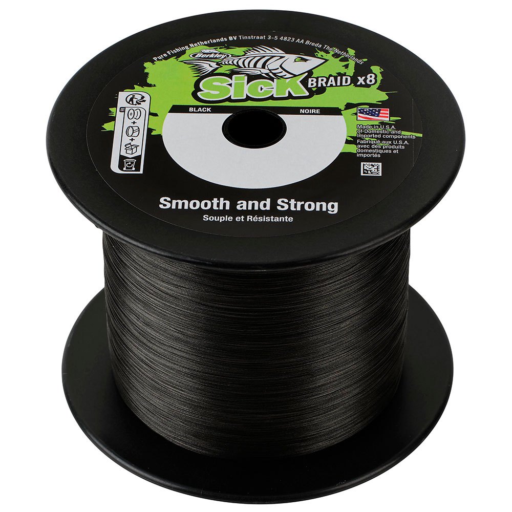 Berkley Sick 2000 M Braided Line Silber 0.080 mm Berkley Sick 2000 M Braided Line Silber 0.080 mm von Berkley