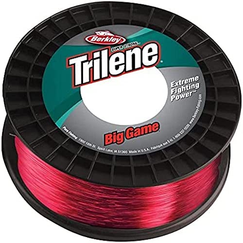 Berkley Trilene Big Game Monofile Angelschnur, 50LB | 22,7kg, 600m, Rot Berkley Trilene Big Game Monofile Angelschnur, 50LB | 22,7kg, 600m, Rot von Berkley