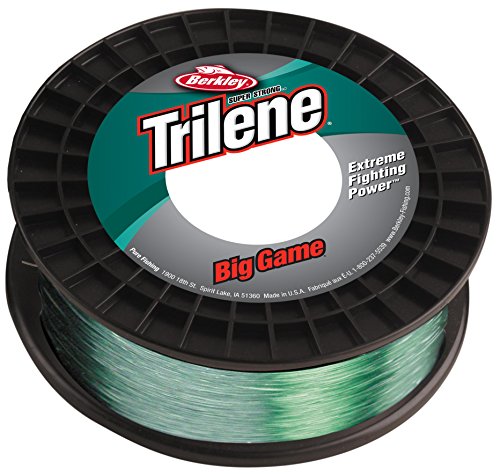 Berkley Trilene Big Game Monofile Angelschnur, 40LB | 18,2kg, 600m, Grün Berkley Trilene Big Game Monofile Angelschnur, 40LB | 18,2kg, 600m, Grün von Berkley