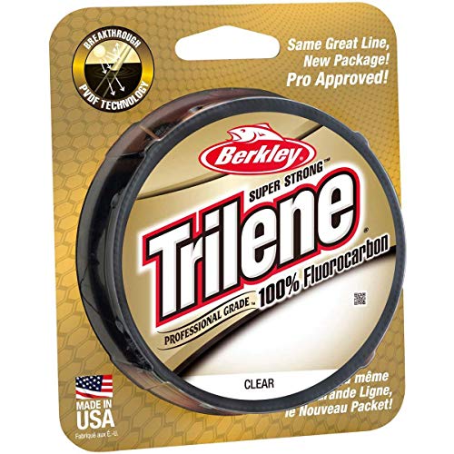 Berkley Trilene 100 % Fluorocarbon-Vorfach-Angelschnur, 3.7kg | 8lb| 55yd | 50m Berkley Trilene 100 % Fluorocarbon-Vorfach-Angelschnur, 3.7kg | 8lb| 55yd | 50m von Berkley