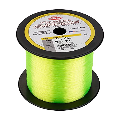 Berkley Unisex-Erwachsene PSC1B40-HVY Angelschnur, Hi-Vis Yellow (ProSpec Chrom), 40lb-1000yd von Berkley