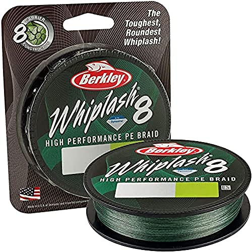 Berkley Whiplash 8 Geflochtene Schnur, 14.8kg | 32lb| 300m Berkley Whiplash 8 Geflochtene Schnur, 14.8kg | 32lb| 300m von Berkley