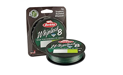 Berkley Whiplash 8 Geflochtene Schnur, Grün, 10.7kg | 23lb| 300m Berkley Whiplash 8 Geflochtene Schnur, Grün, 10.7kg | 23lb| 300m von Berkley