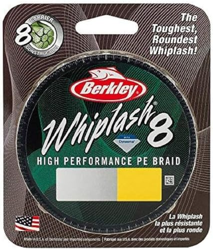 Berkley Whiplash 8 Geflochtene Schnur, 39.7kg | 88lb| 300m Berkley Whiplash 8 Geflochtene Schnur, 39.7kg | 88lb| 300m von Berkley