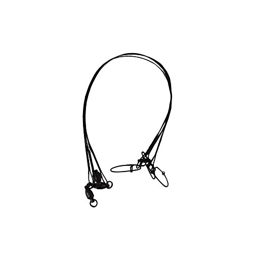 Berkley Wire-Wound Steelon Leaders 15,2 cm Länge, 30 Lb Line getestet, schwarz, pro 3 Berkley Wire-Wound Steelon Leaders 15,2 cm Länge, 30 Lb Line getestet, schwarz, pro 3 von Berkley