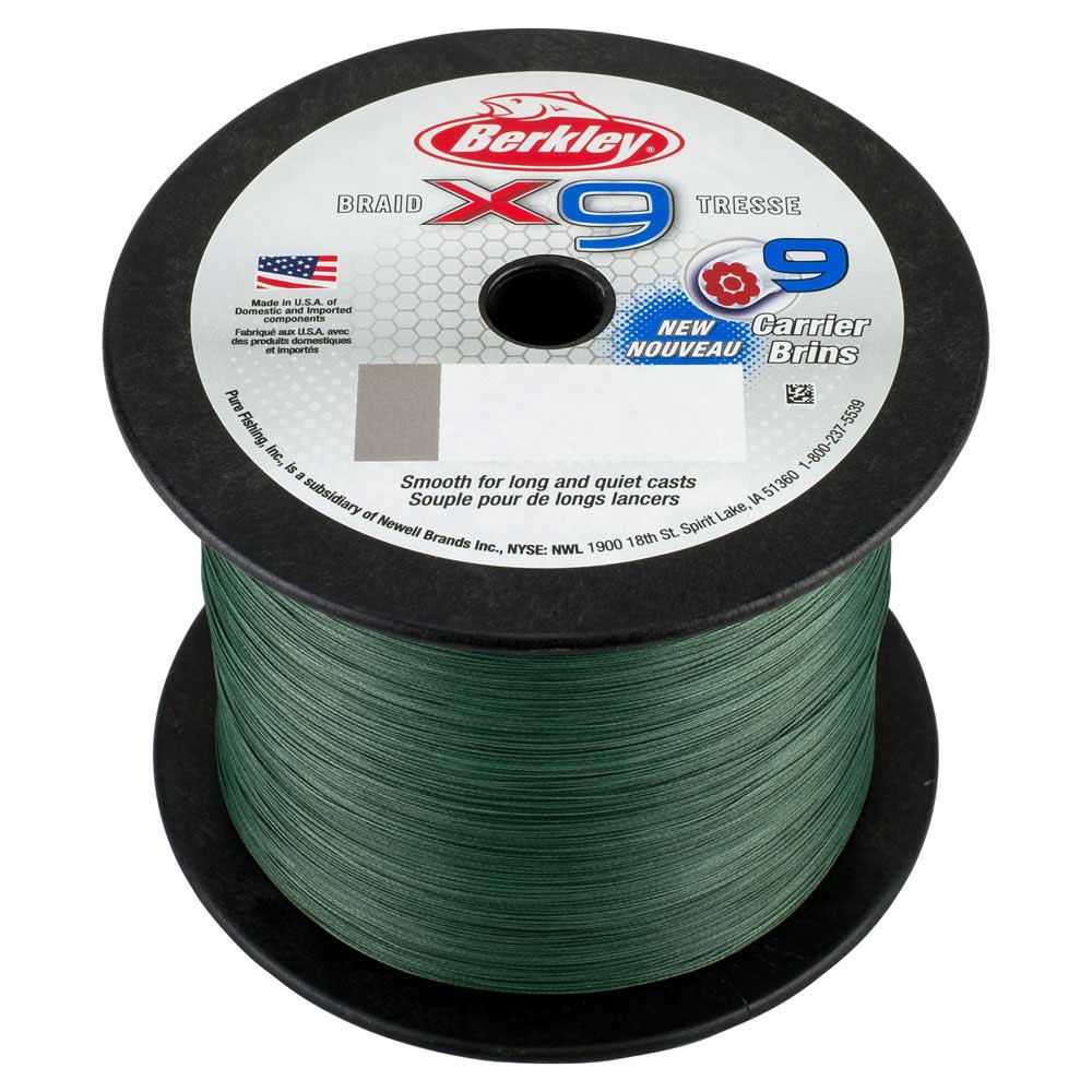 Berkley X9 Braided Line 2000 M Grün 0.350 mm Berkley X9 Braided Line 2000 M Grün 0.350 mm von Berkley