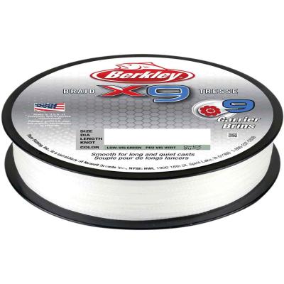 Berkley X9 Braid Crystal 15lb 6,8kg 2000m 0.21mm von Berkley