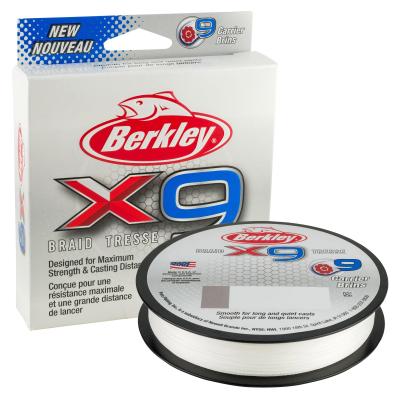 Berkley X9 Braid Crystal 80lb 45.6kg 150m 0.40mm von Berkley