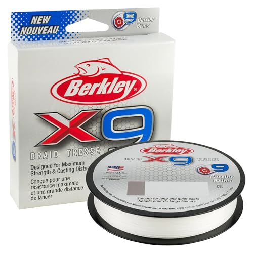Berkley X9 Geflochtene Schnur, Weiß Crystal Berkley X9 Geflochtene Schnur, Weiß Crystal von Berkley