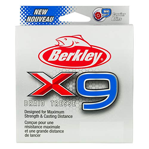 Berkley X9 Geflochtene Schnur, 9.0kg| 164yd | 150m von Berkley