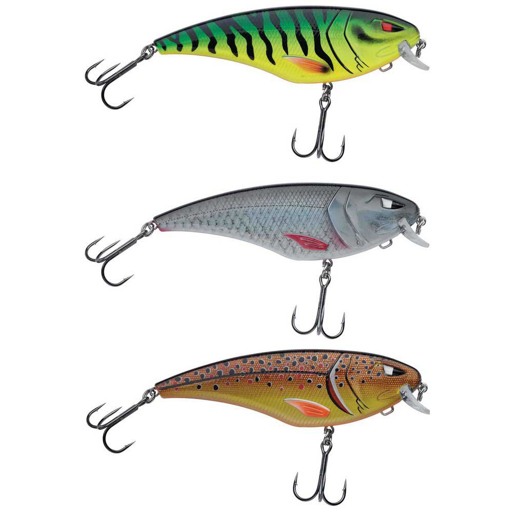 Berkley Zilla Flanker Floating Crankbait 79g 155 Mm Mehrfarbig von Berkley