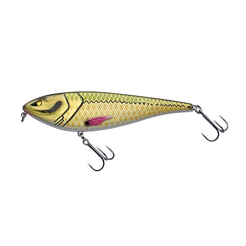 Berkley Zilla Glider Pike Hecht Angelköder, 10cm, Ayu Green Berkley Zilla Glider Pike Hecht Angelköder, 10cm, Ayu Green von Berkley