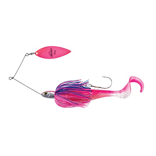 Berkley Zilla Spinnerbait - Perch, Pike, Barsch, Hechtfisch Angelköder, Pinky Promise, 25g von Berkley