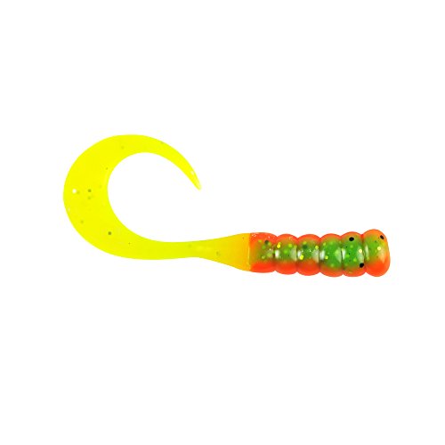 PowerBait FW Ribbontail Larven Angeln Köder, Firetiger PowerBait FW Ribbontail Larven Angeln Köder, Firetiger von Berkley