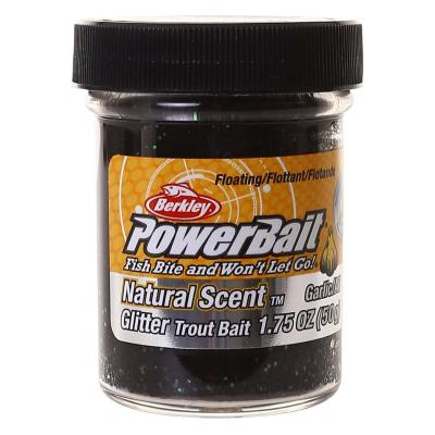 Powerbait Berkley Natural Scent Garlic Black 50g von Berkley