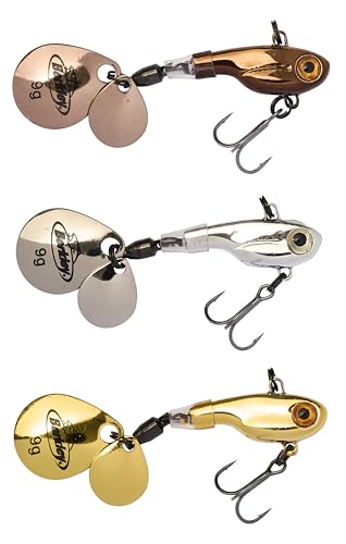 Berkley Pulse Spintail 3er-Pack, Angelhaken, Hartköder, Raubfischangeln, Barsch, Unisex, sortiert, 9g, Varied Berkley Pulse Spintail 3er-Pack, Angelhaken, Hartköder, Raubfischangeln, Barsch, Unisex, sortiert, 9g, Varied von Berkley