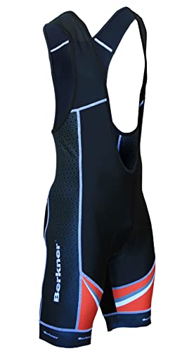 BERKNER - Hagen-Plus - Trägerhose, Bikehose kurz, Radhose in schwarz rot, Gr. 3XL BERKNER - Hagen-Plus - Trägerhose, Bikehose kurz, Radhose in schwarz rot, Gr. 3XL von BERKNER
