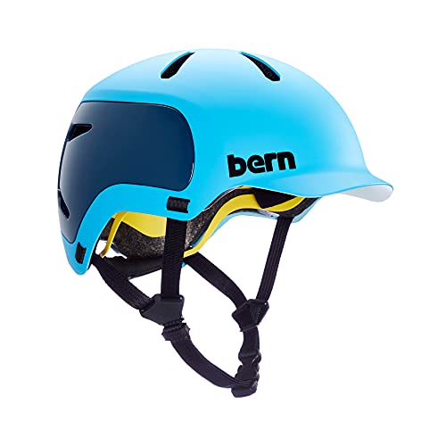 Bern Watt 2,0 Fahrradhelm, Mattes Ozeanblau, M von Bern