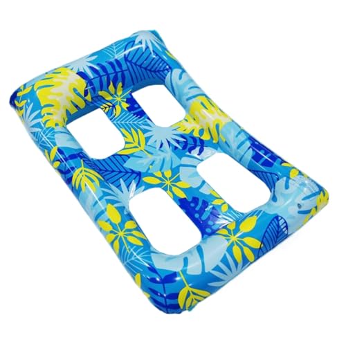 Aufblasbare Poolliege - Pool Lounger Stuhl, Pool Float Aufblasbarer Loungesessel - Swimways Premium Pool Lounger, Floating Lounger Hängematte mit Rückenlehne für Schwimmen See Party Wate von Berriphonia